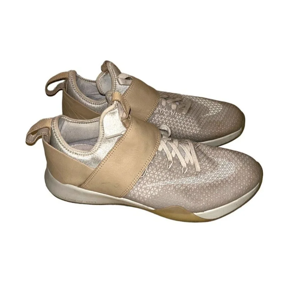 Nike Air Zoom Nikelab Cross Training Tan Color Low Top Athletic Sneakers Size 9